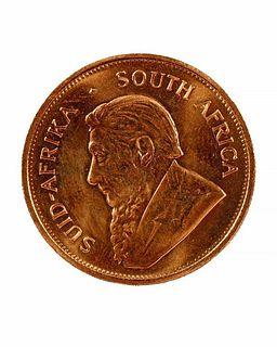 1981 One Ounce South African Gold Krugerrand Coin