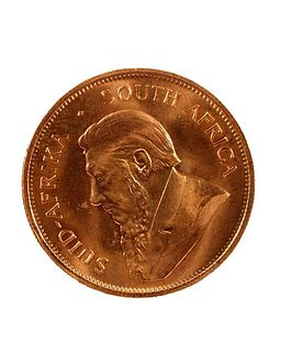 1984 One Ounce South African Gold Krugerrand Coin