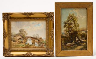 Two English Landscape Paintings