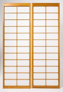 Eight Shogi Screen Panels