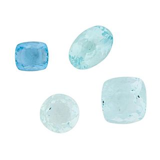 UNMOUNTED AQUAMARINES FROM THE ESTATE OF A JEWELER