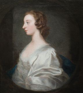 PORTRAIT OF A LADY, MISS CRAIGIE OIL PAINTING