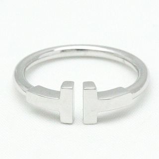TIFFANY T WIRE 18K WHITE GOLD RING