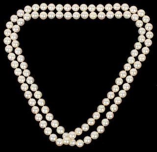 7.75 MM PEARL NECKLACE