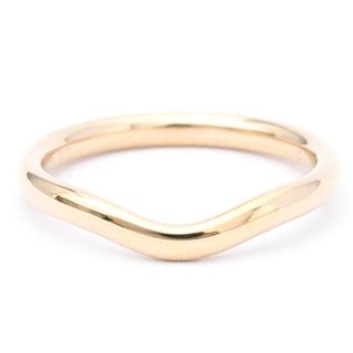 TIFFANY 18K ROSE GOLD CURVED BAND RING