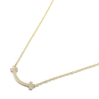 TIFFANY T SMILE ROSE GOLD NECKLACE