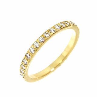 TIFFANY ETERNITY CIRCLE HALF DIAMOND 18K YELLOW GOLD RING