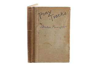 1895 Illustrated Pony Track By Frederic Remington