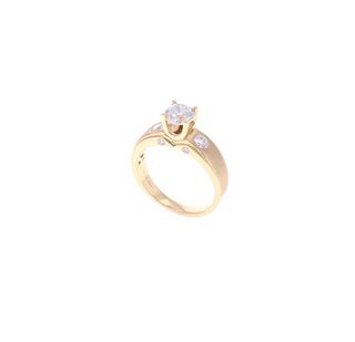 Brilliant HANA 1.21 cts. Diamond & 18k Gold Ring