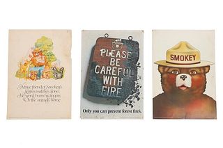 U.S. Dept. of Ag. Smokey The Bear Posters 1968-72