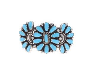 Navajo Sleeping Beauty Turquoise Bracelet