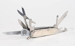 Tiffany & Co. Sterling & 18k Swiss Army Knife