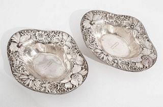 Gorham Art Nouveau Sterling Silver Bowls, 2