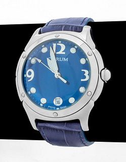 Corum "Bubble" Men's Stainless Steel Wristwatch