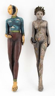 Jacquline Hurlbert Figural Ceramic Sculptures, 2