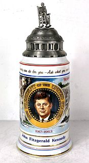1993 Budweiser "John F. Kennedy" GM4 Stein St. Louis Missouri