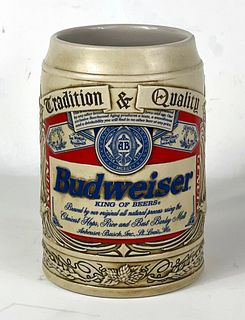 1996 Budweiser "Tradition & Quality" CS282 Stein St. Louis Missouri