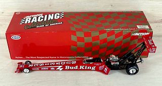 1998 Budweiser King Kenny Bernstein Dragster 1:24 Scale 1/1200 St. Louis Missouri