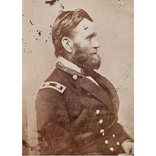 Ulysses S. Grant, Large Format Photograph Taken Upon his Arrival in Washington, DC to Meet Lincoln, March 1864
