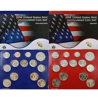 2016 United States Mint Set in Original Government Packaging 26 coins