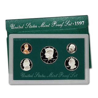 1986  United States Mint Proof Set 5 coins