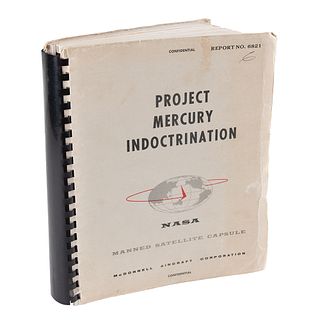 Scott Carpenter&#39;s &#39;Project Mercury Indoctrination&#39; NASA Manual