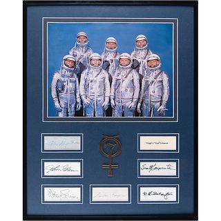 Mercury Astronauts (6) Signatures