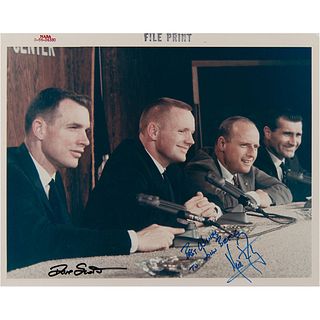 Gemini 8: Armstrong and Scott Signed Photograph