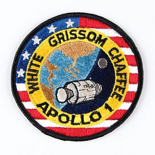 Gus Grissom&#39;s Apollo 1 Crew Patch Presented to Deke Slayton