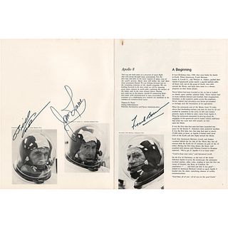 Apollo 8 Signed Booklet