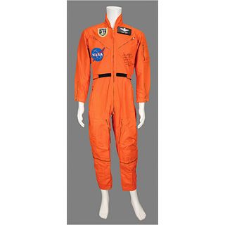 Tom Stafford Signed Type II Pilot&#39;s Flight Suit