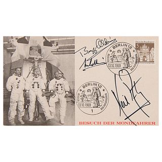 Apollo 11 Signed German Commemorative Cover