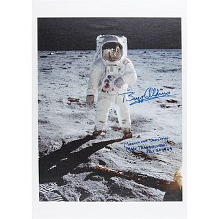 Buzz Aldrin Signed Giclee Print