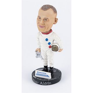 Buzz Aldrin Signed Bobblehead Figurine