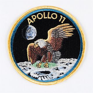 Apollo 11 &#39;Biological Isolation Garment&#39; Crew Patch by Texas Art Embroidery