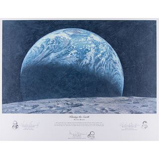 Apollo 12 Crew-Signed Lithograph