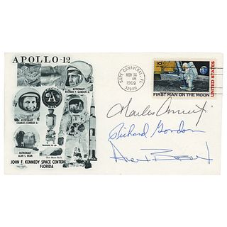 Apollo 12 Crew-Signed &#39;Launch Day&#39; Cover