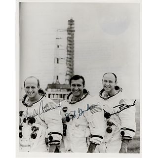 Apollo 12 Crew-Signed Photograph