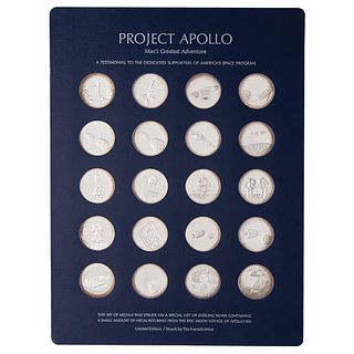 Apollo 13: Franklin Mint Limited Edition Medallion Set - &#39;Project Apollo&#39; (1972)
