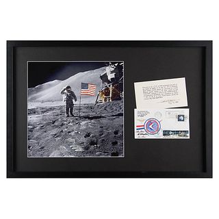 Apollo 15 Lunar Surface-Flown Sieger Crew-Owned Cover