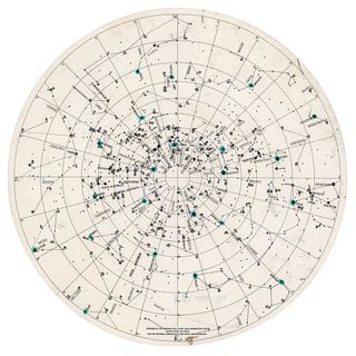 Al Worden&#39;s Apollo 15 Training-Used Star Chart