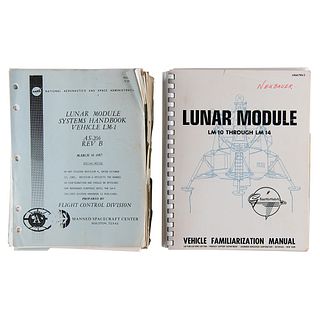 Lunar Module Vehicle Familiarization Manual (LM-10 to LM-14) and Lunar Module Systems Handbook (LM-1)