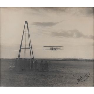 Wright Flyer Oversized Original Photograph (c. 1908)
