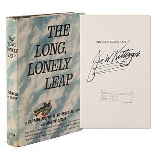 Joe Kittinger Signed Book - The Long, Lonely Leap