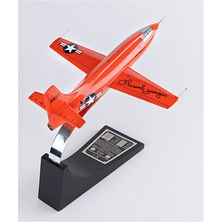 Chuck Yeager Signed Bell X-1 Model