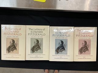 The Letters of Edward Fitzgerald Complete Set in Four Volumes
