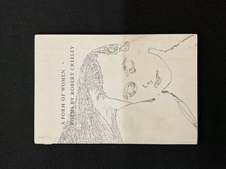 A Form Of Women Poems by Robert Creeley 1st Edition 1959