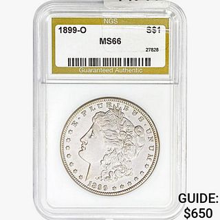 1899-O Morgan Silver Dollar NGS MS66 