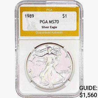 1989 Silver Eagle PGA MS70 