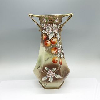 Vintage Imperial Nippon Porcelain Apple Blossom Vase